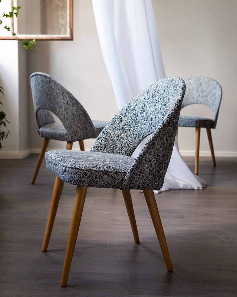 Kunnostettu Havui-nojatuolinelikko 50/60-luvulta